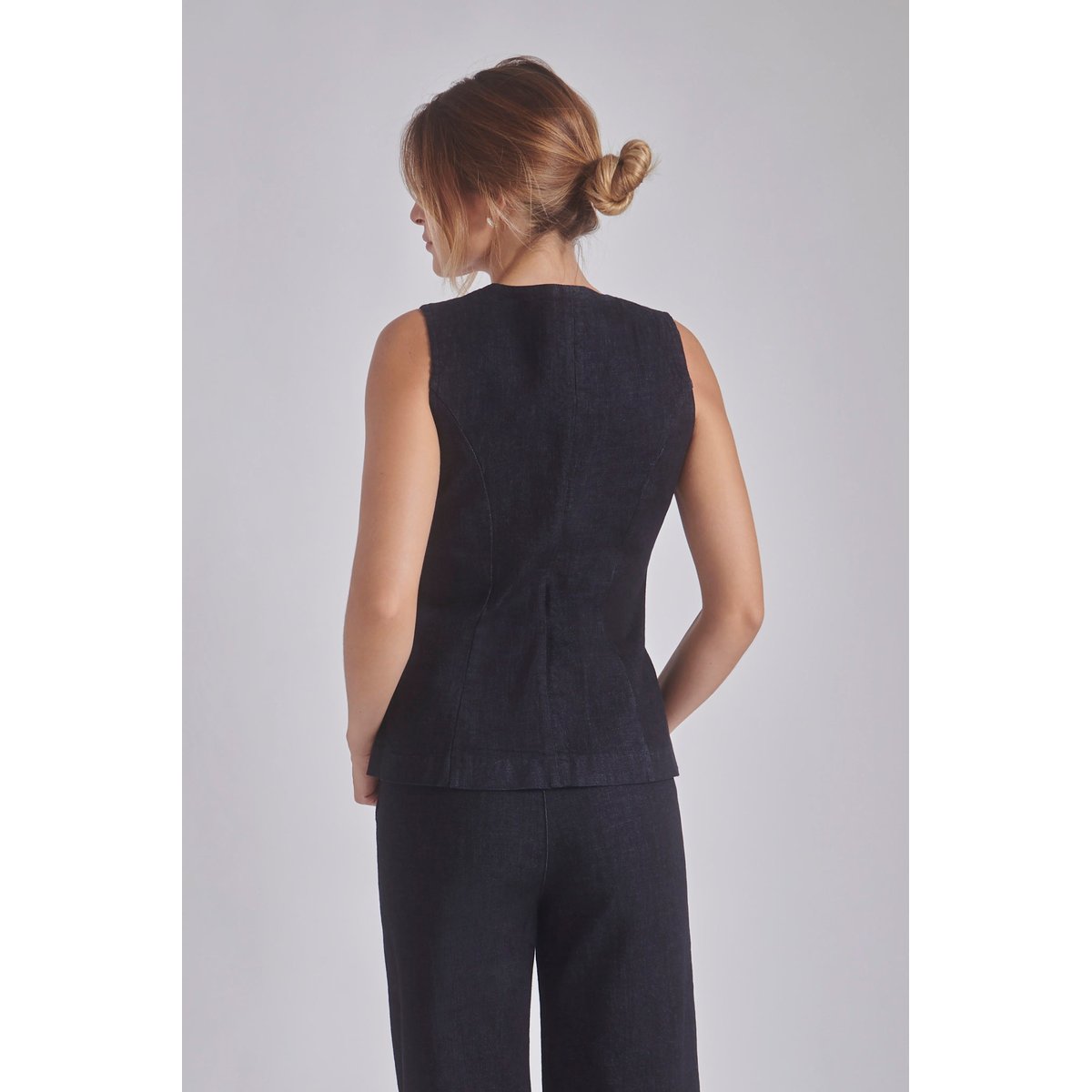 Gilet sans manches DOUGLAS bleu denim, BENOA