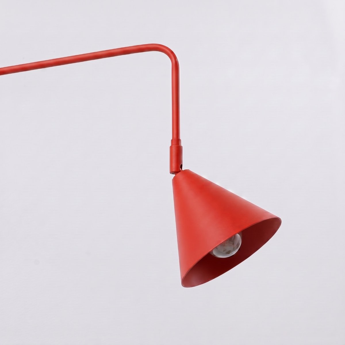 Applique murale Rouge E14 2 Nox rouge, EDEN