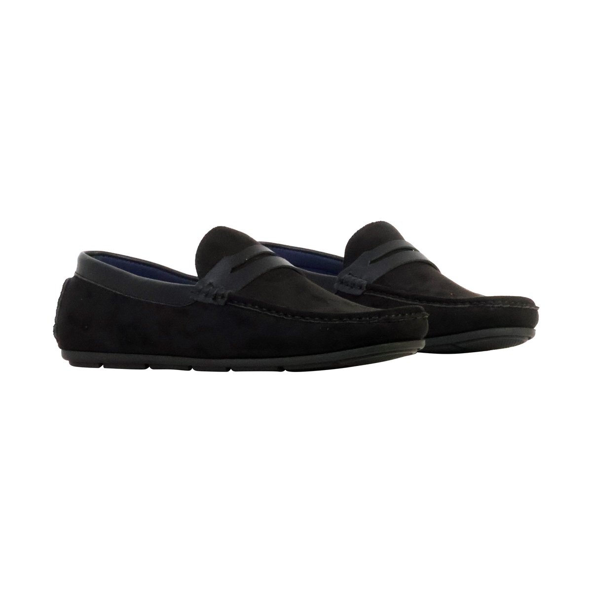 Mocassin Basse à Enfiler noir, ENZO MARCONI