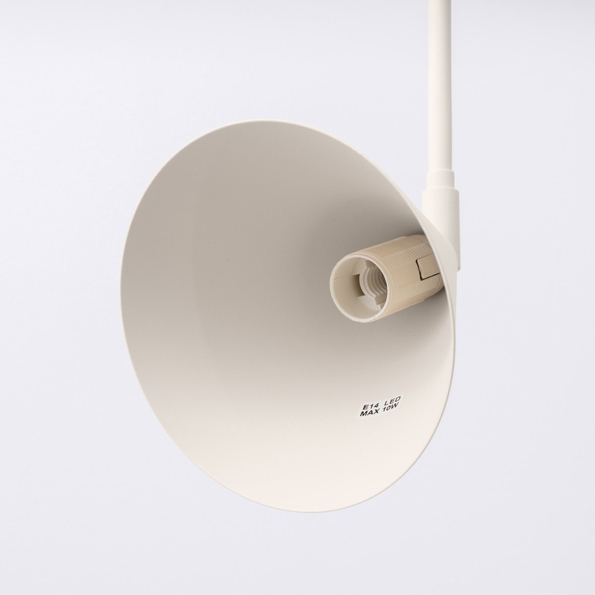 Applique murale Beige E14 1 NOX beige, EDEN