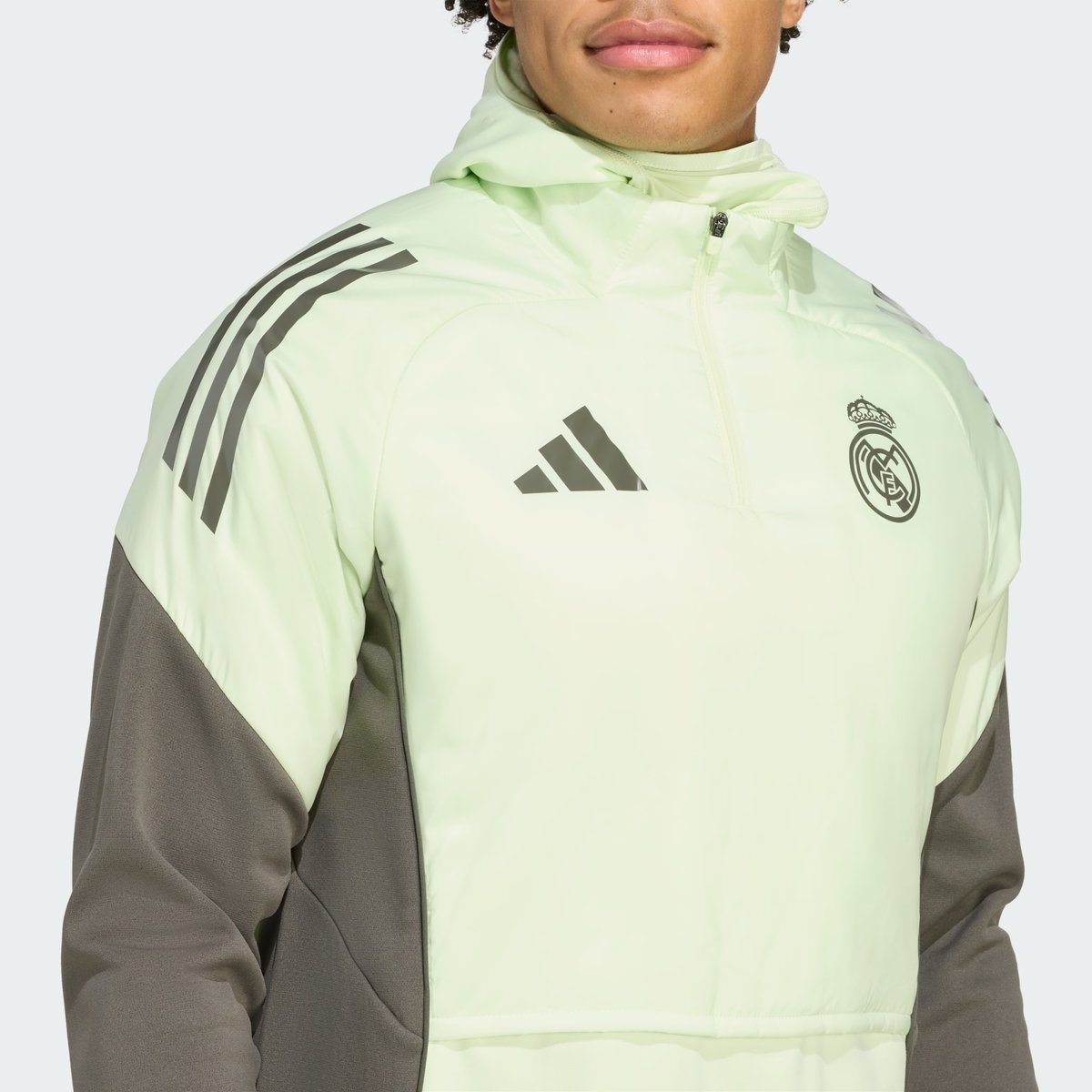 Haut Hiver Real Madrid Tiro 25 Competition Haut Hiver Real Madrid Tiro 25 Competition almost lime, adidas Performance