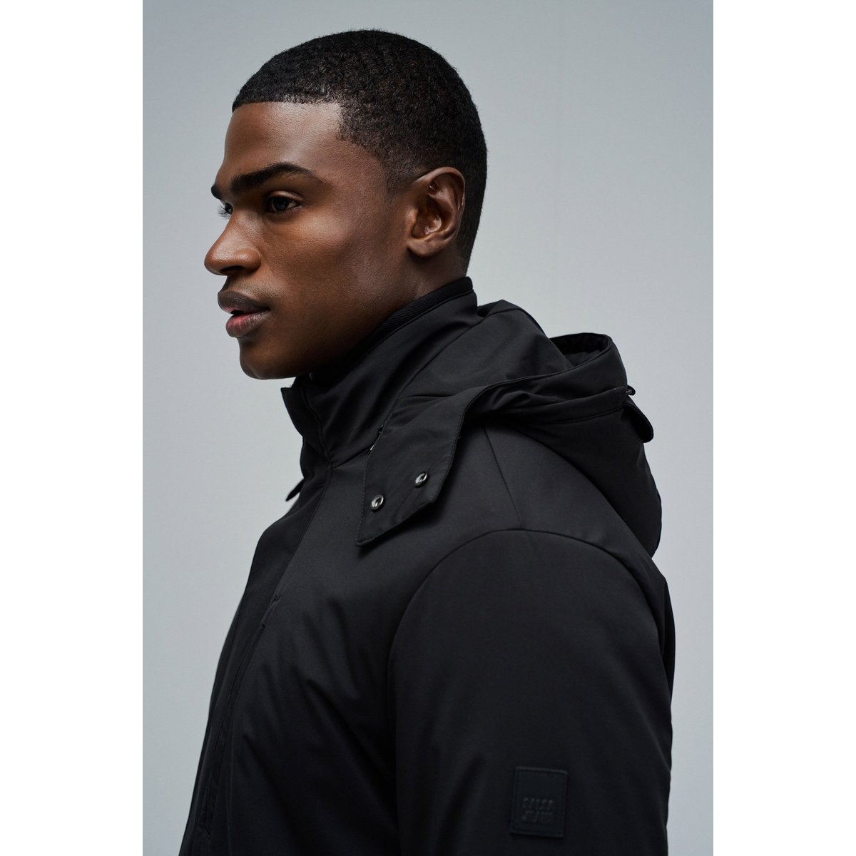 PARKA IMPERMÉABLE noir, SALSA JEANS