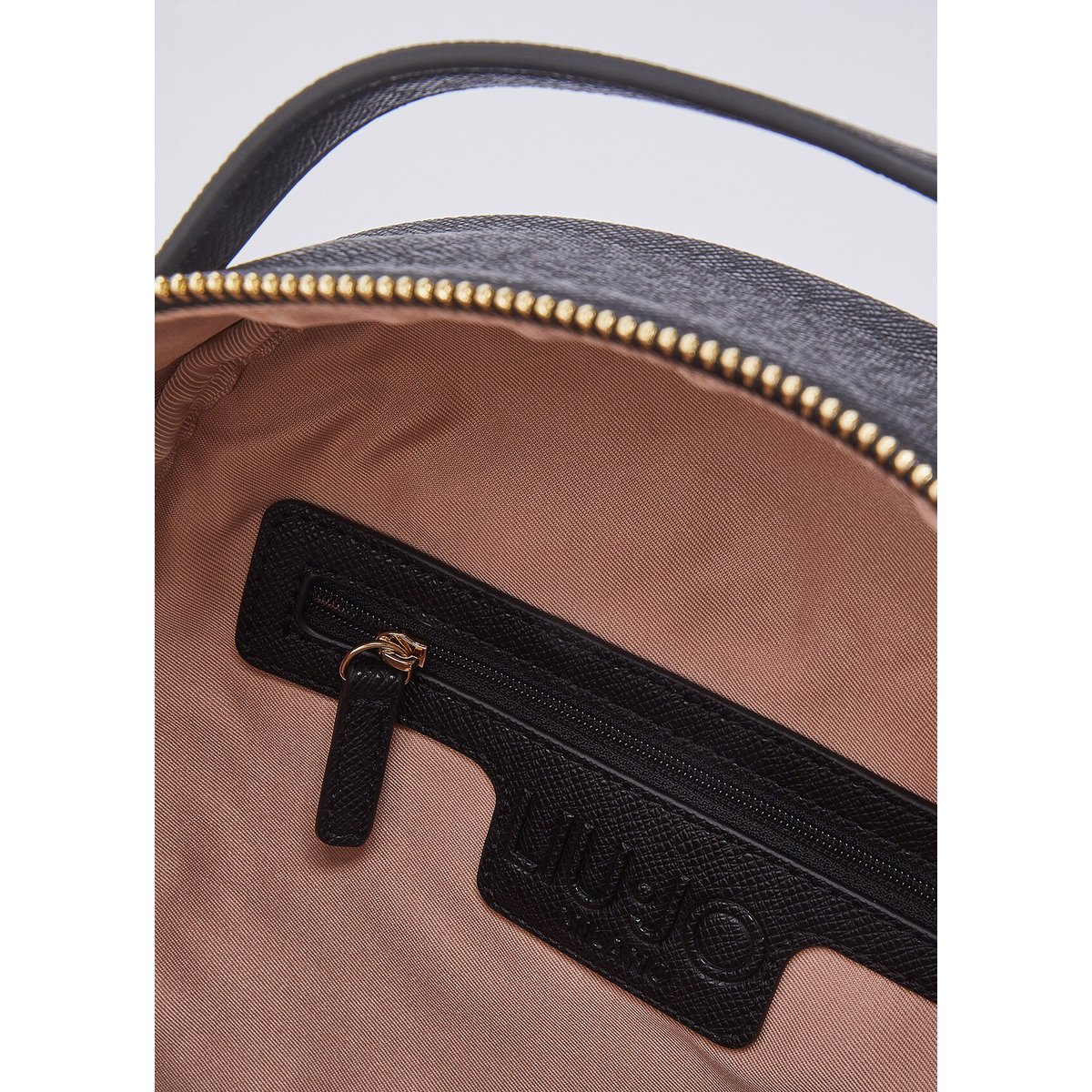Sac à dos avec logo noir, LIU JO