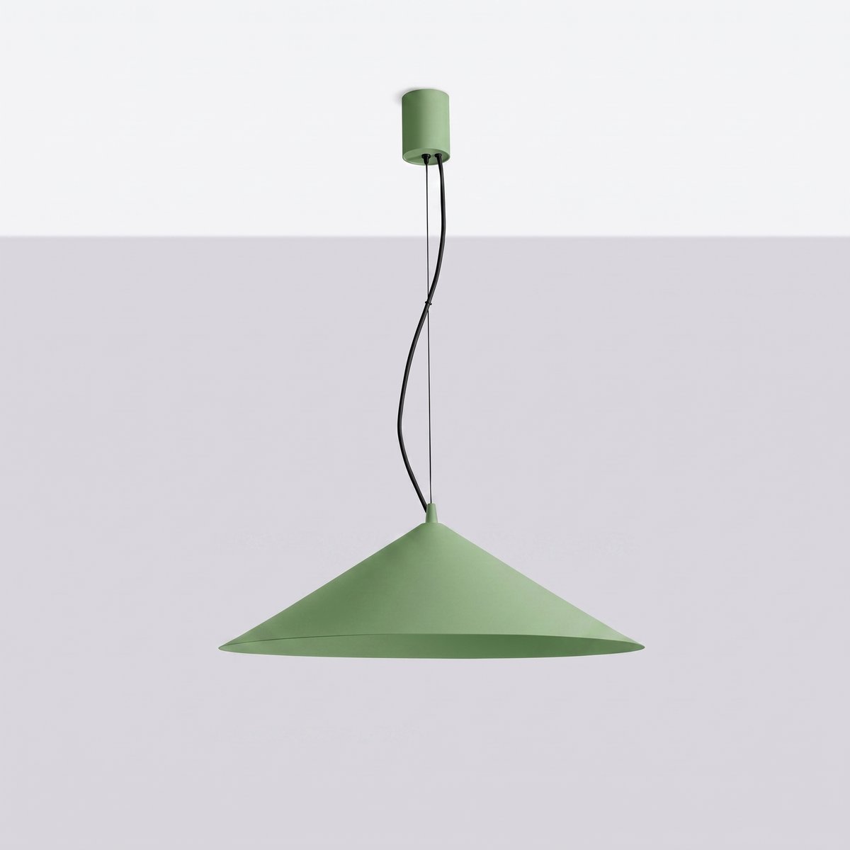 Suspension Acier Sauge LED 1 Fint sauge, EDEN