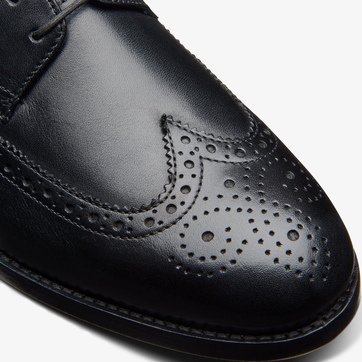 Derbies richelieus Cuir CRAFT JAMES TIP noir, CLARKS