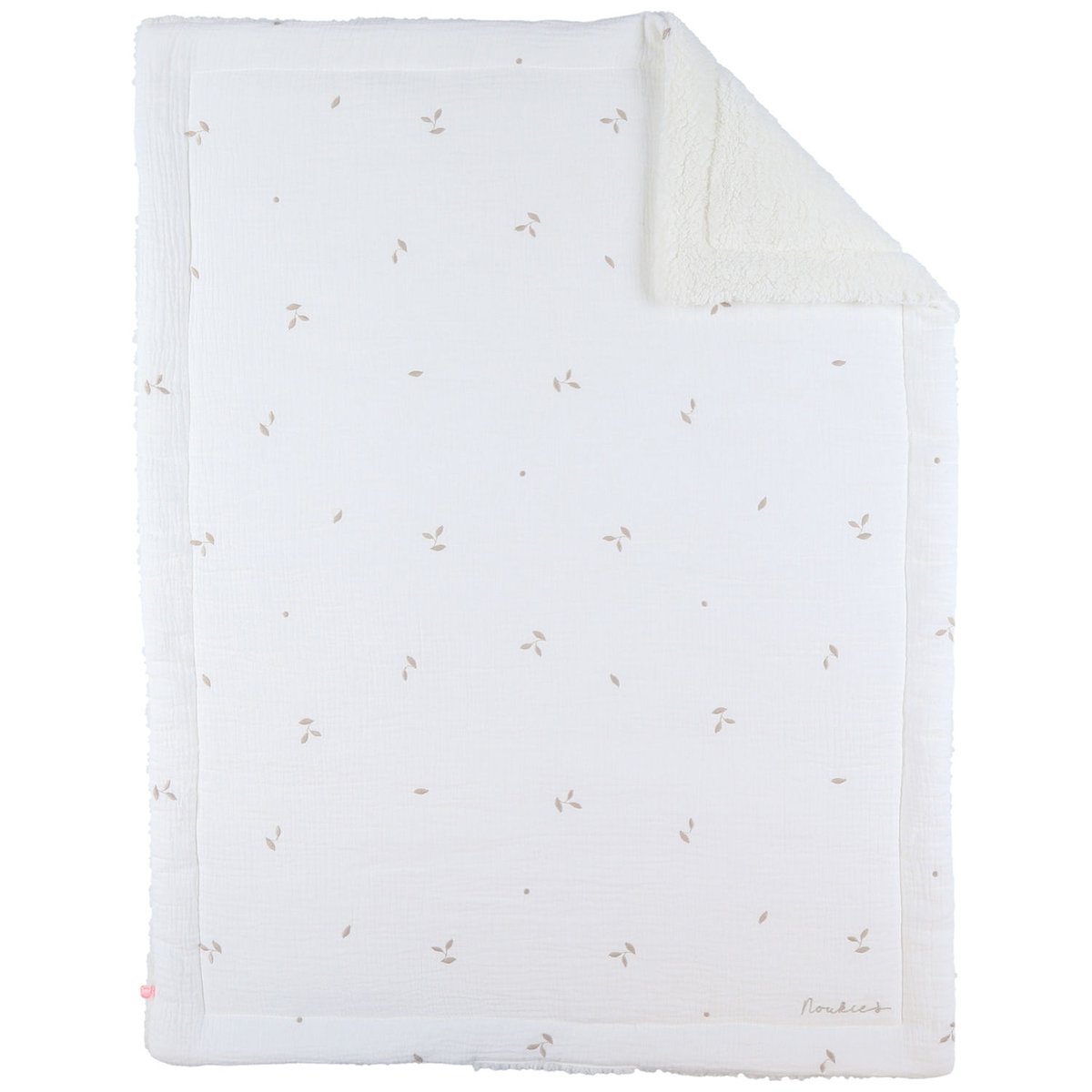 Couverture en mousseline ecru, NOUKIE'S