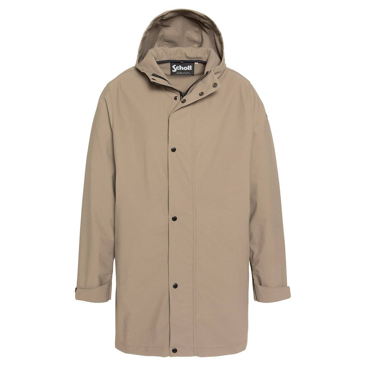 Parka longue chaude 3 en 1, à capuche, CANTON marine/beige, SCHOTT