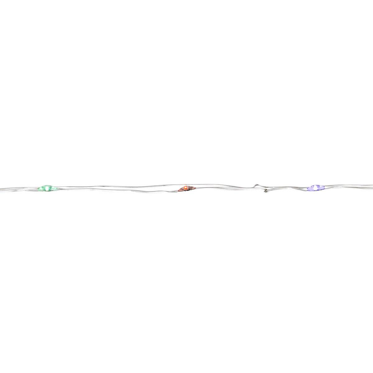 Guirlande lumineuse d'extérieur 15 m 300 LED blanc froid fil cuivre 13 fonctions sur secteur multicolore, FEERIC LIGHTS & CHRISTMAS