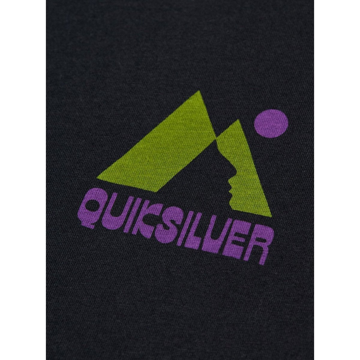 T-shirt à manches courtes, imprimé dos noir, QUIKSILVER