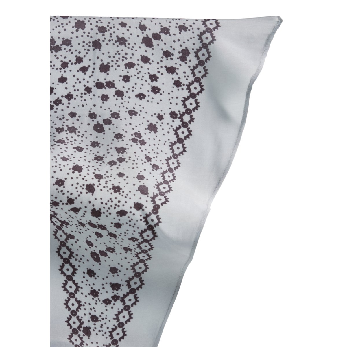 Foulard triangle en modal et coton mélangés bleu moyen, MARC O'POLO