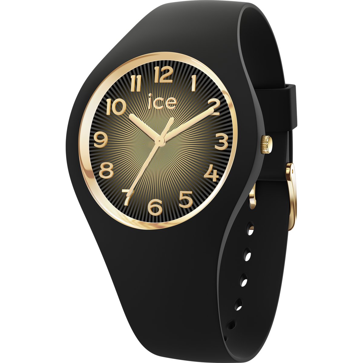Montre Analogique  ICE CHAMPAGNE doré noir noir, ICE-WATCH