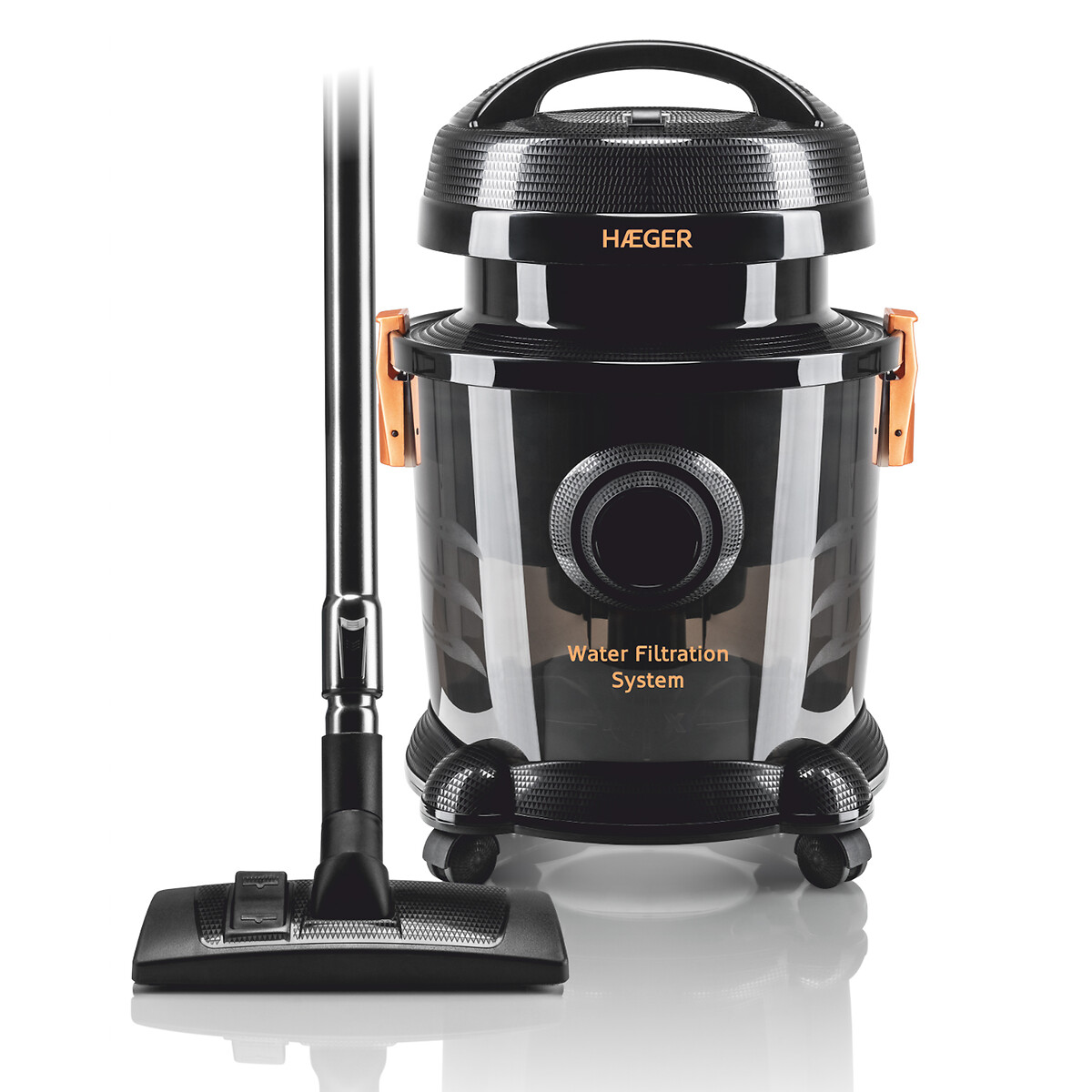 Aspirador Aquaclean, HAEGER preto , HAEGER
