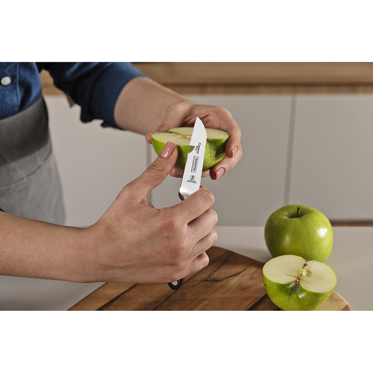 Faca para Legumes e Frutas Century Wood 3", Tramontina madeira, TRAMONTINA