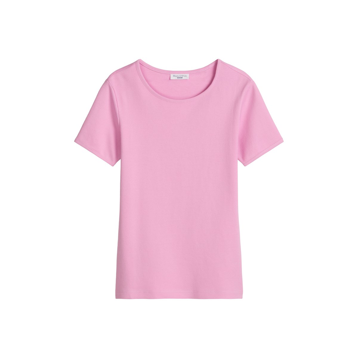 T-shirt DfC avec structure relaxed en pur coton bio rose pale, MARC O’POLO DENIM