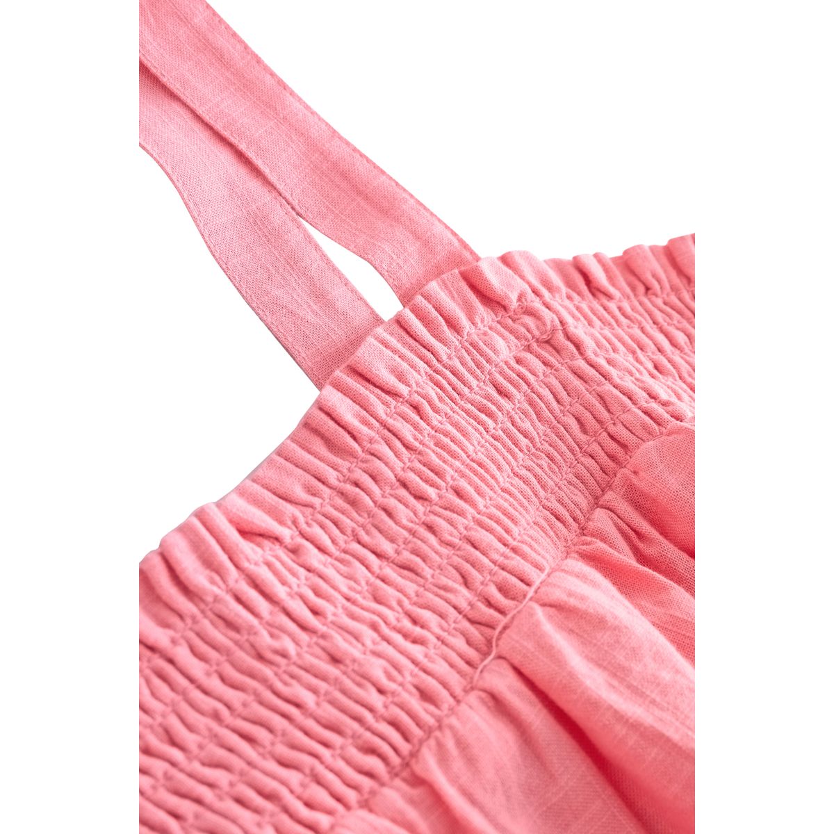 Mini robe d’été 100 % coton rose corail, NEXT