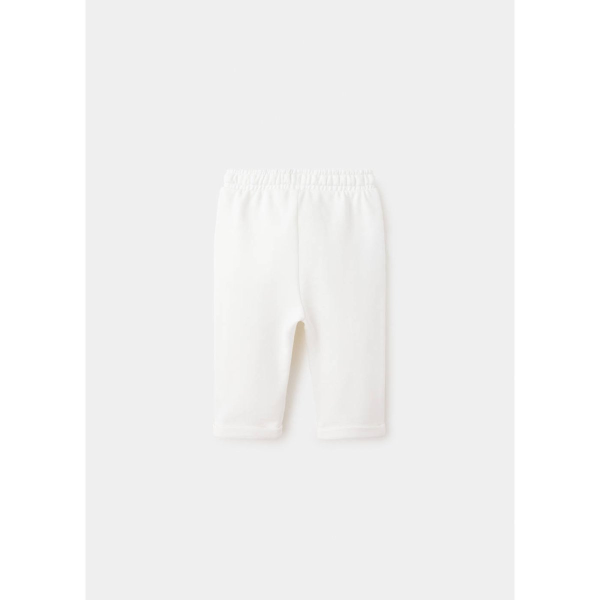 Pantalon jogger coton blanc cassé, MANGO BABY