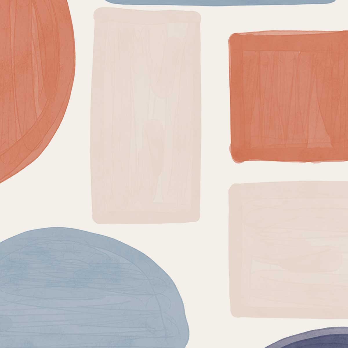 Papier peint tuiles géométriques intissé, HEXOA