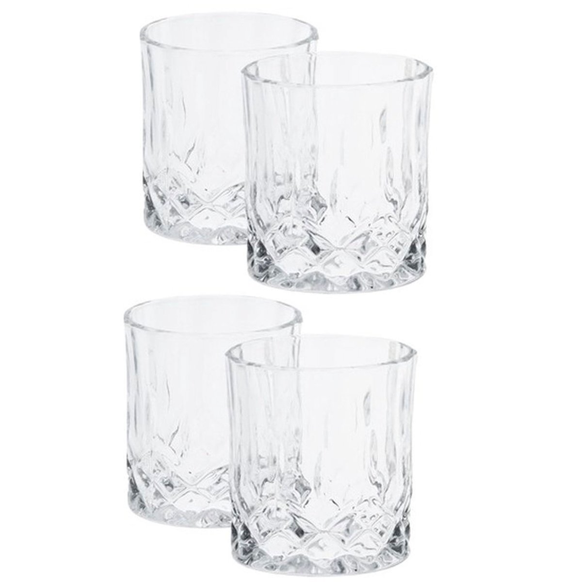 Coffret Whisky - 1 Carafe à Whisky + 4 Verres  Whisky transparent, WADIGA