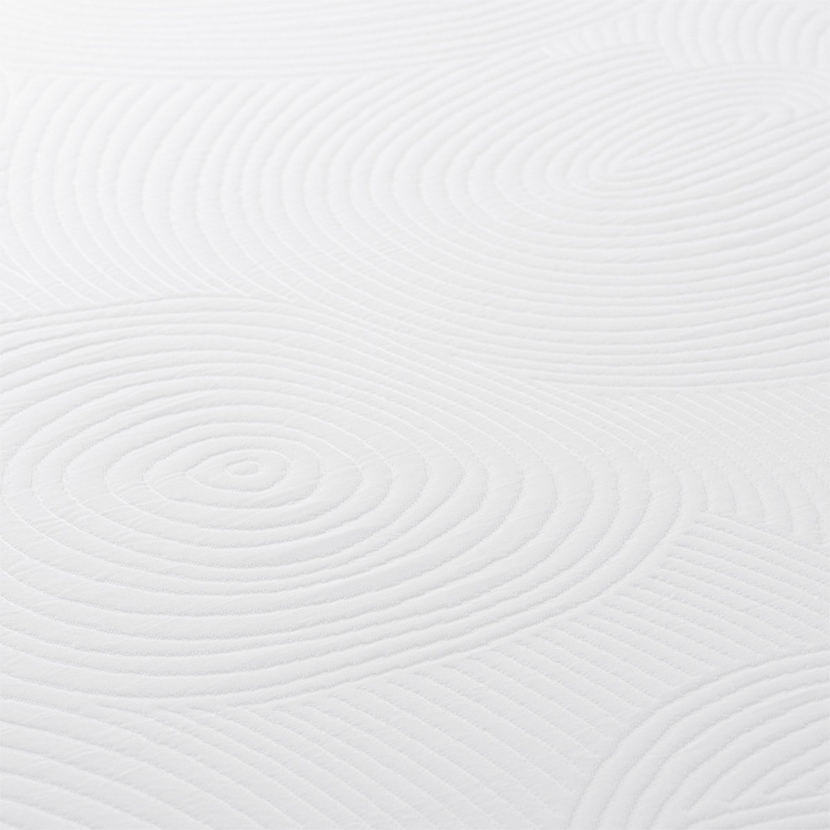 Pack Vosges 180x200 cm Matelas Mousse + Sommier Bois + Accessoires blanc, BELLECOUR
