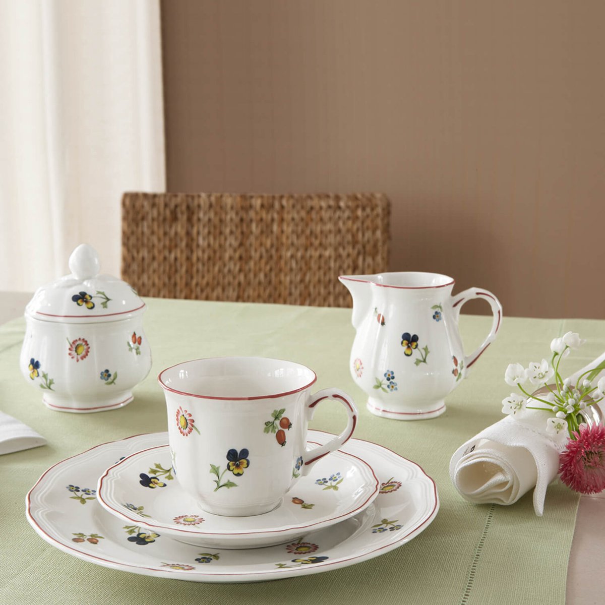 Petit Pot À Lait PETITE FLEUR blanc, VILLEROY & BOCH