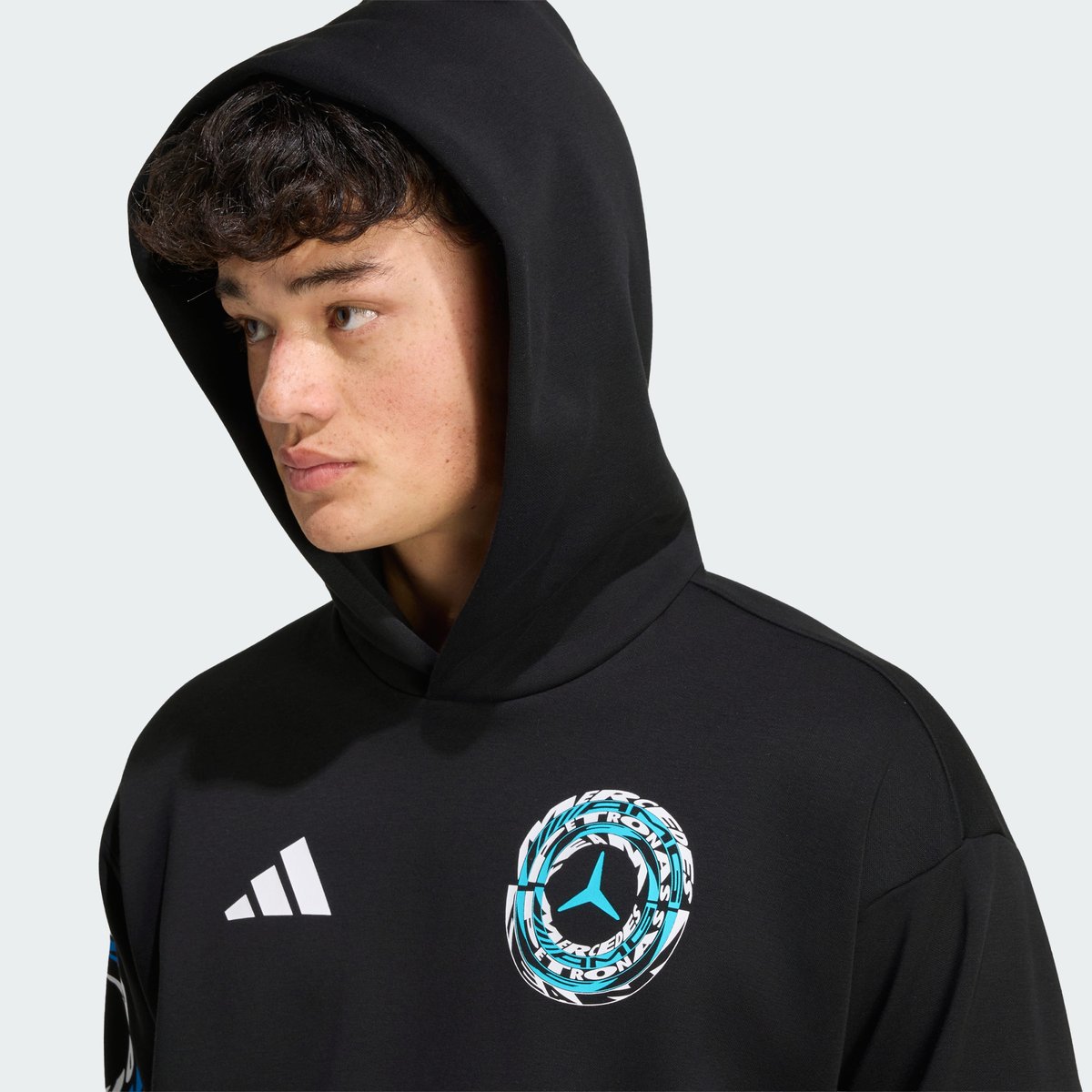 Sweat-Shirt À Capuche Lights On Mercedes - Amg Petronas Formula 1 Team Sweat-Shirt À Capuche Lights On Mercedes - Amg Petronas Formula 1 Team black, adidas Performance