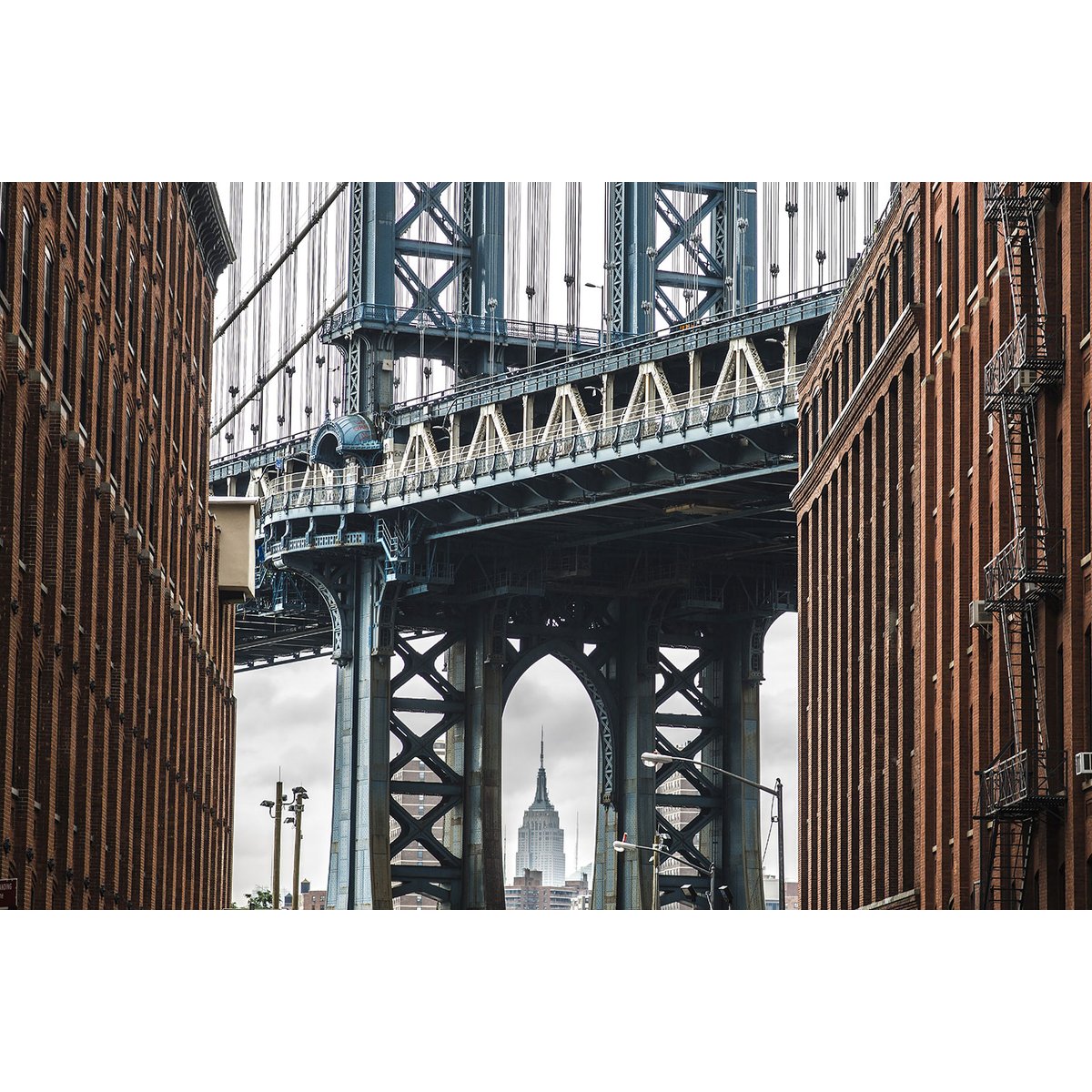 Tableau new york nyc manhattan bridge tableau alu dibond, HEXOA