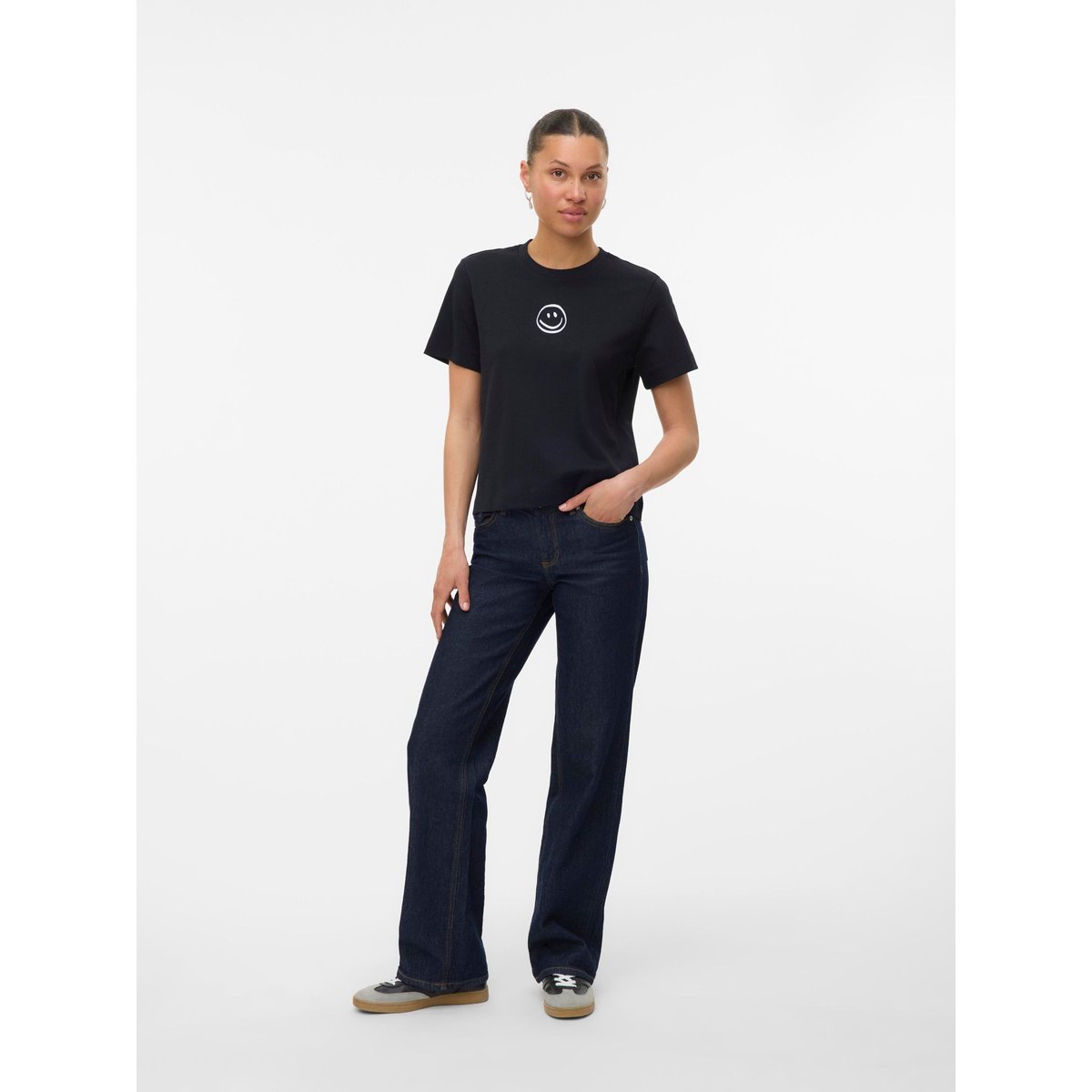 T-Shirt noire - black, VERO MODA