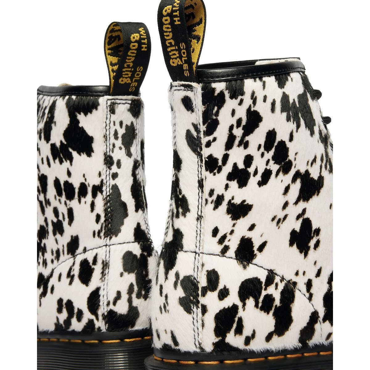 Stivali in pelle Bex 1460 nero/bianco, DR. MARTENS
