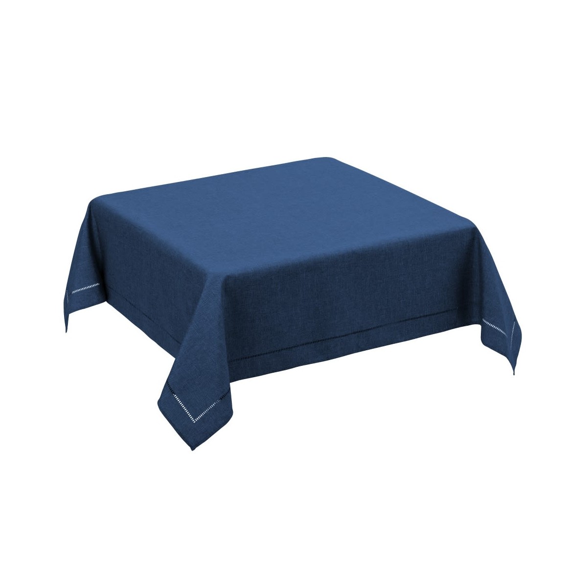 Nappe Carrée Bleu Foncé - 150x150cm bleu, WADIGA