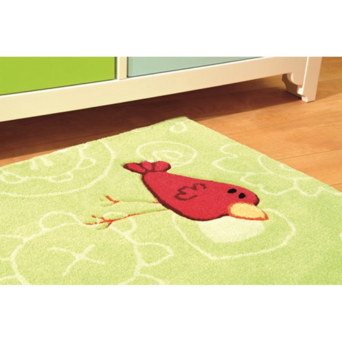 Tapis enfant motif crocodile , HAPPY ZOO CROCODILE vert, SIGIKID