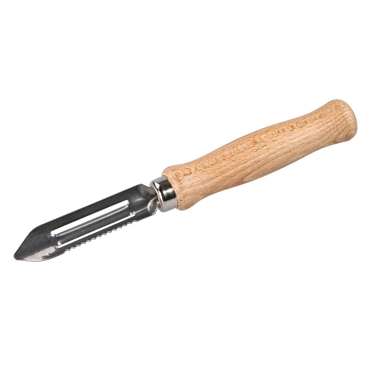 Eplucheur à légumes type économe WOOD EDITION bois,inox, FACKELMANN