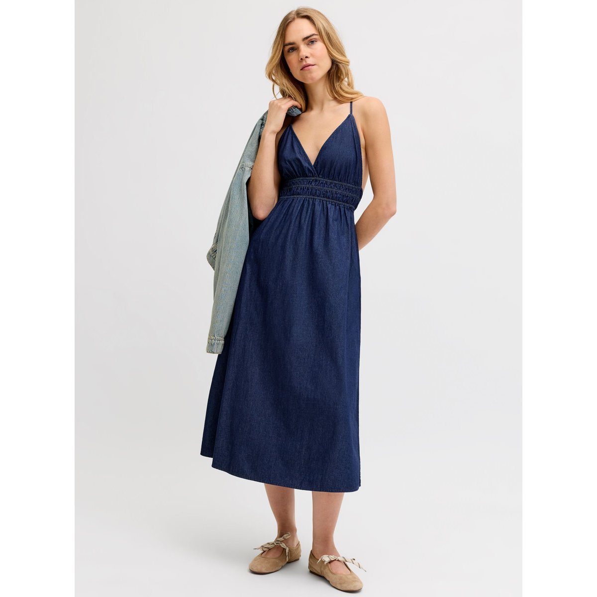 Robe En Denim dark blue denim, JJXX