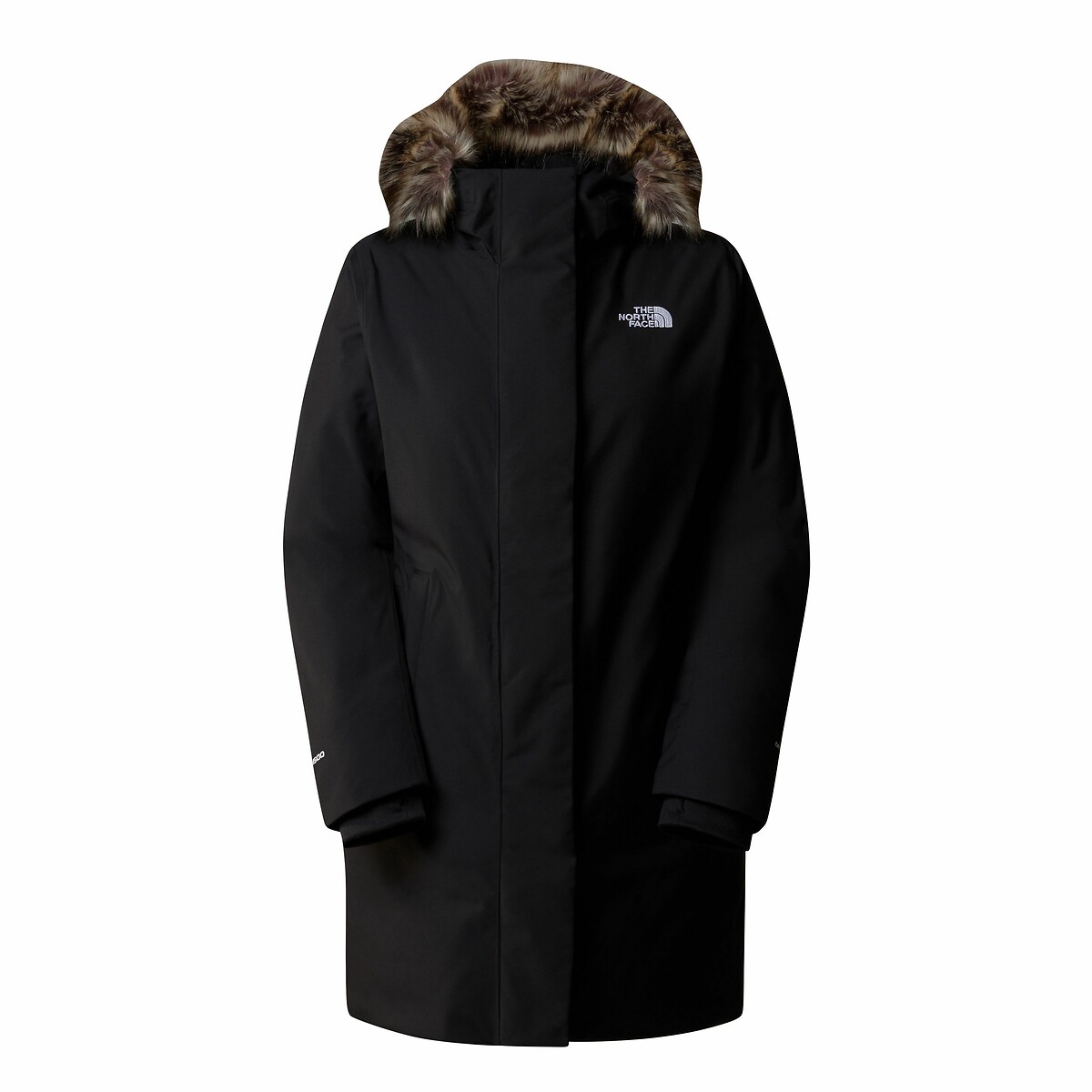 Lange parka met kap Arctic zwart, THE NORTH FACE