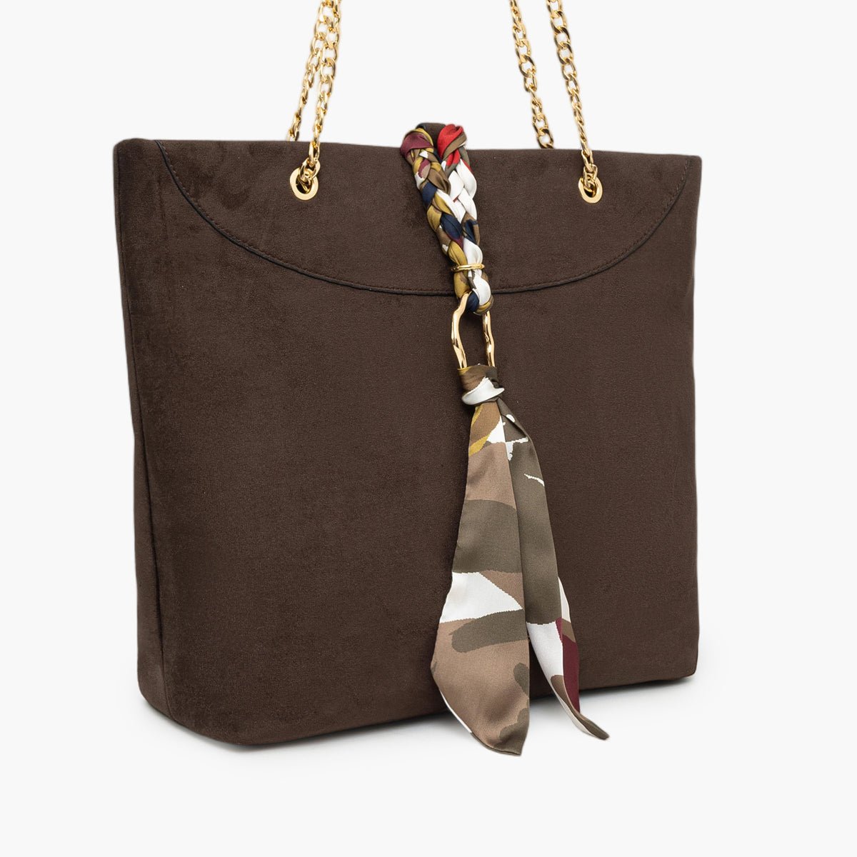 Sac shopper Tivaline marron, LOLLIPOPS