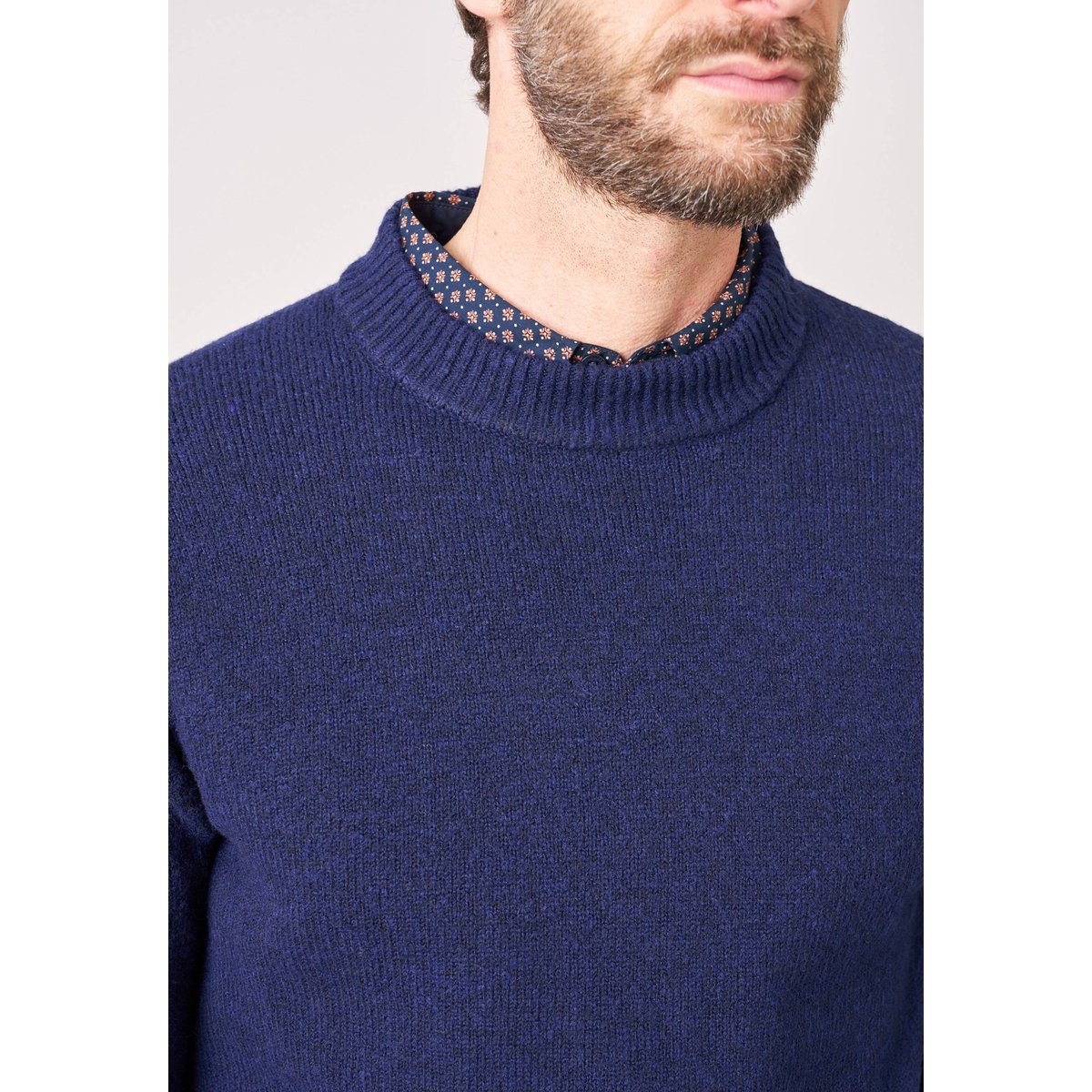 Pull uni pour homme OSTILIO navy, DEELUXE