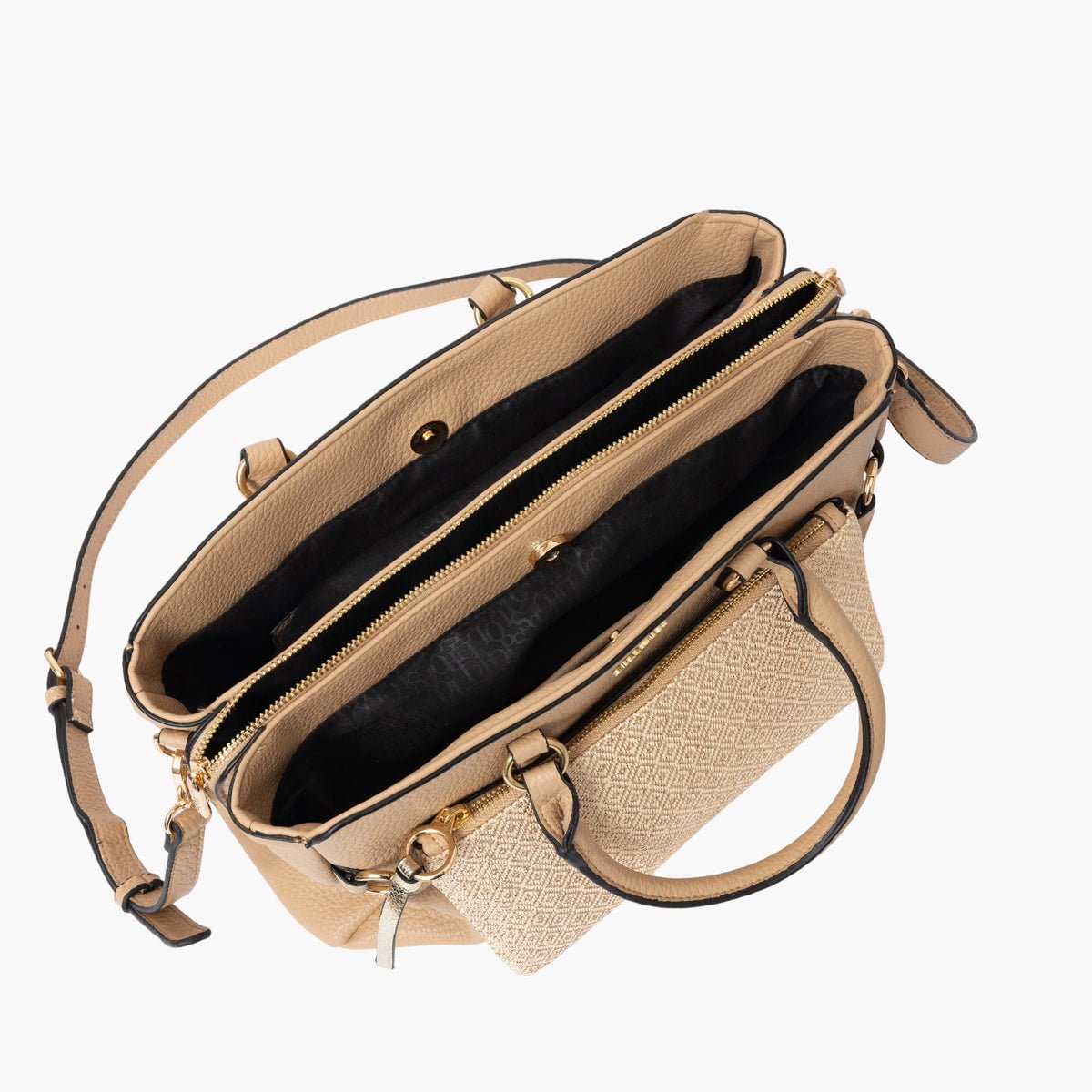 Grand sac shopper Severina nude, LOLLIPOPS