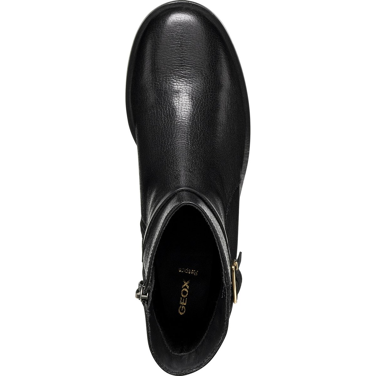 Bottines talons en cuir, SOBIMA noir, GEOX