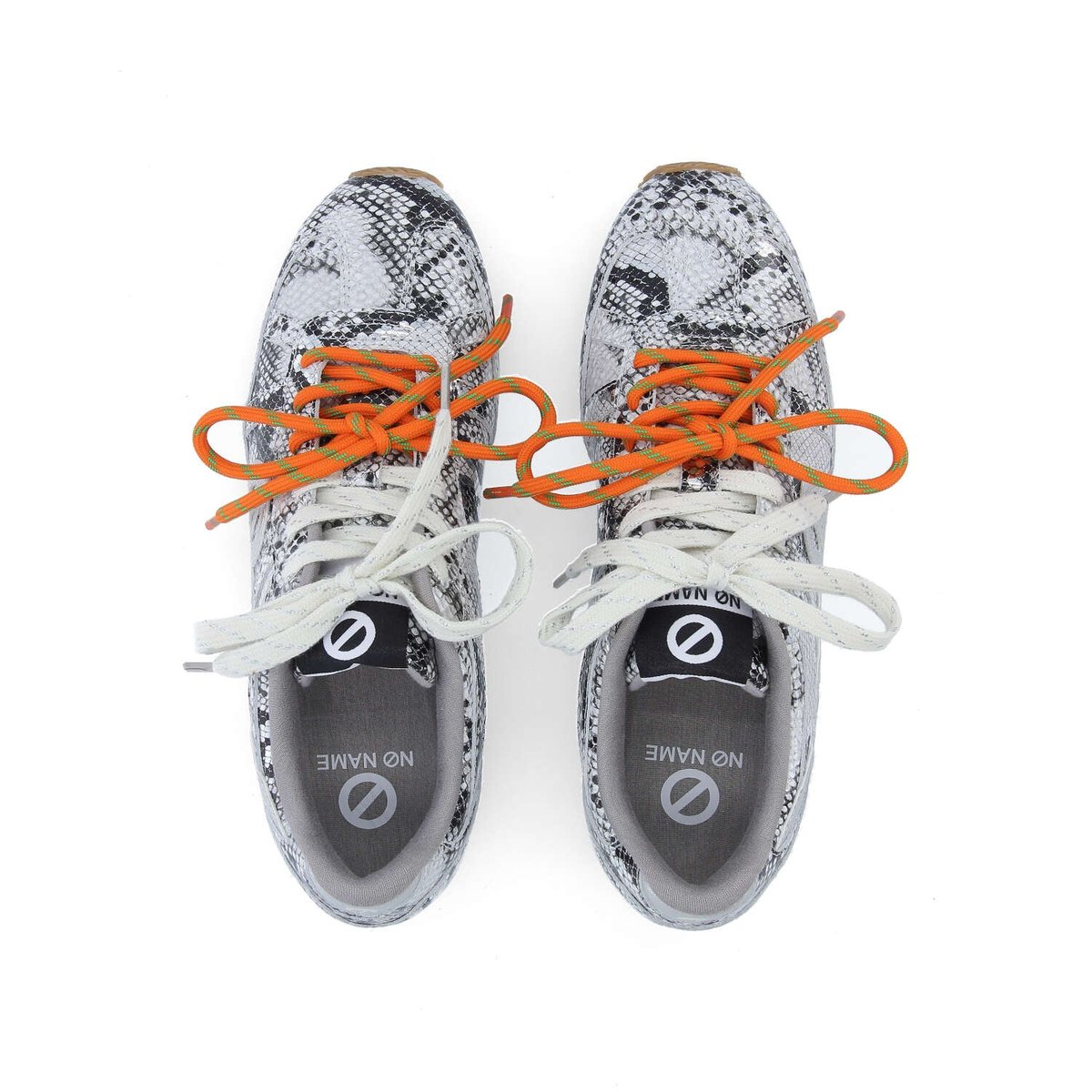 EVO RUN W SNAKE KISS ARGENT - Collier orné de Cristaux Swarovski® inclus argent, NO NAME