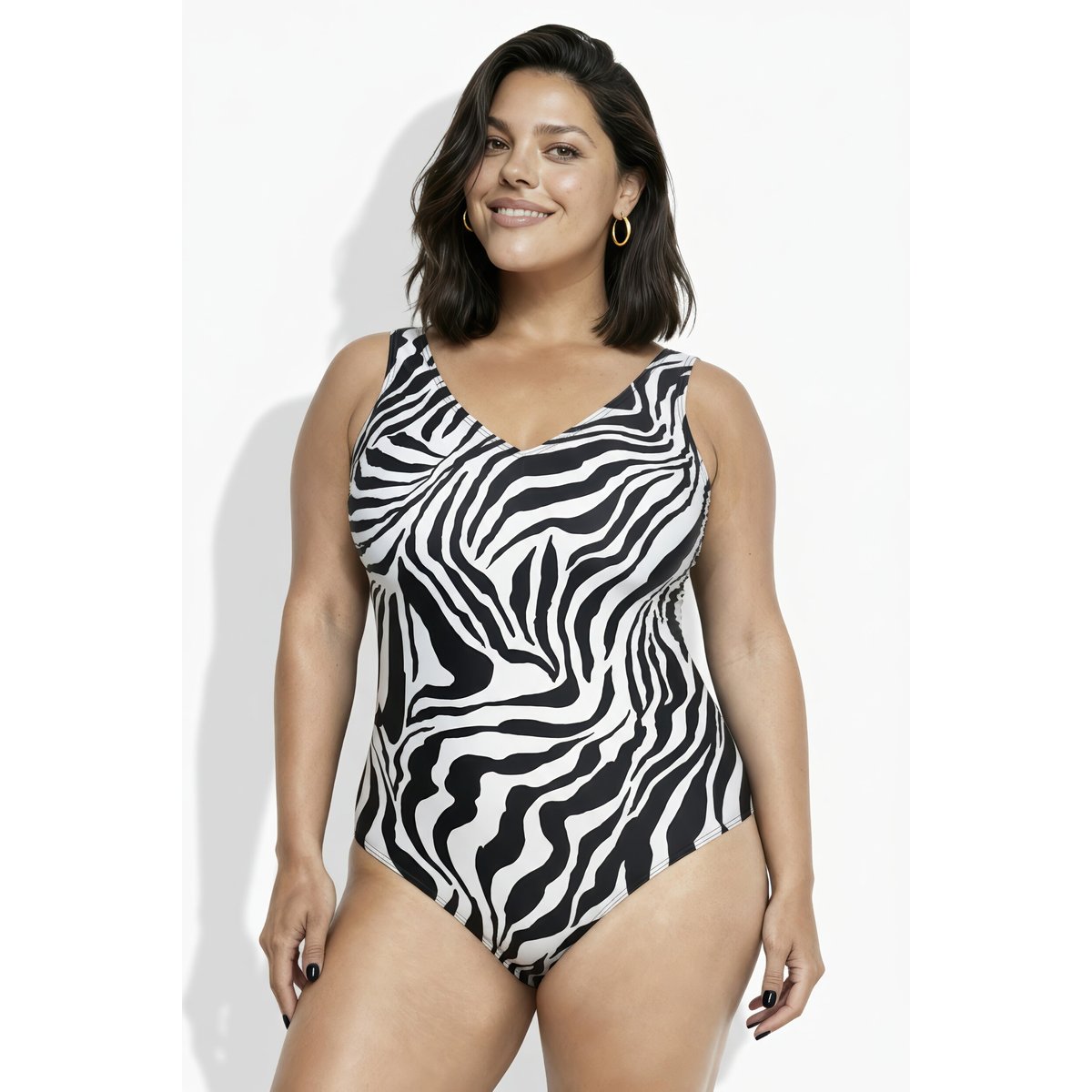 Maillot de bain sans bonnets souples noir, ULLA POPKEN
