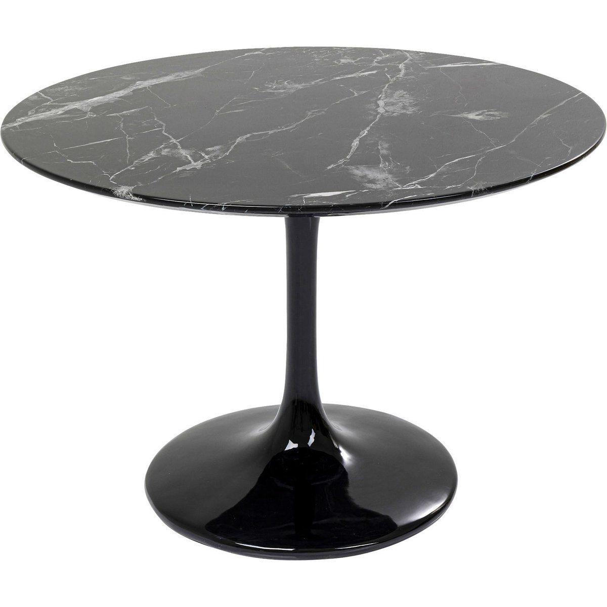 Table ronde, SOLO noir, KARE DESIGN
