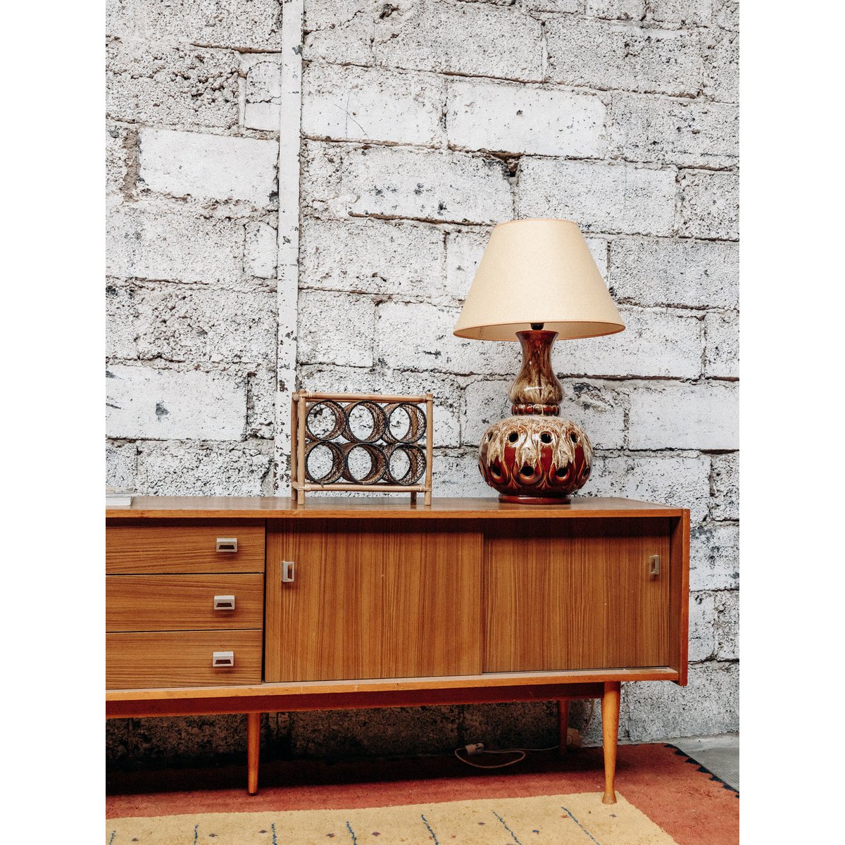 Enfilade en bois Margaret N°62 - Bon état bois, DEBONGOUT