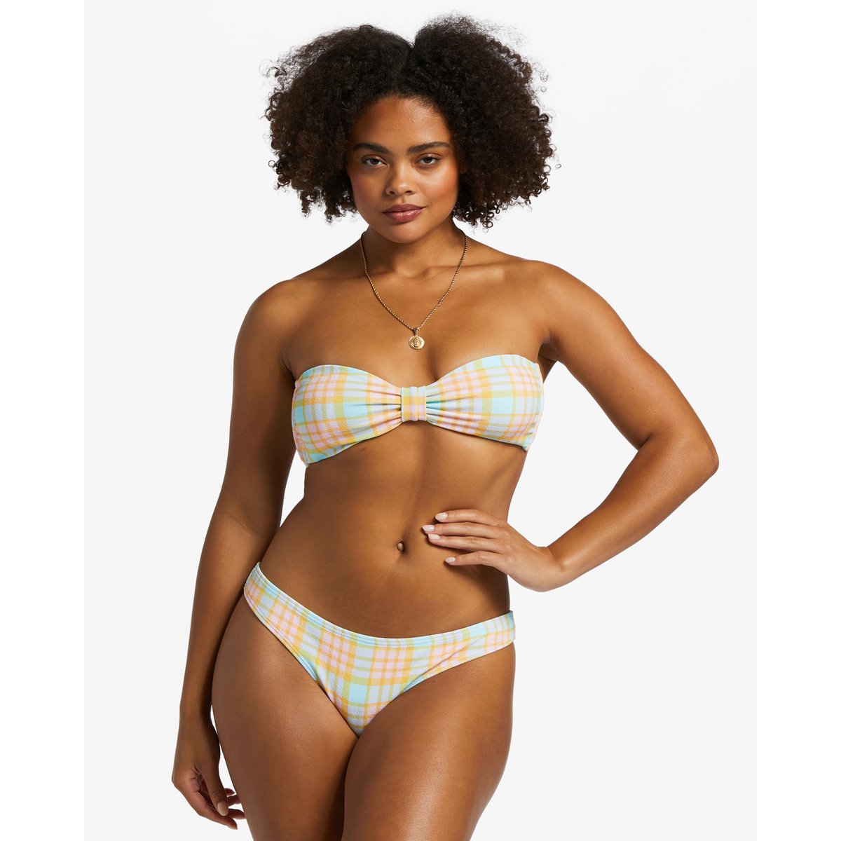Bas de bikini échancré CHECK PLEASE COCOA multi multi, BILLABONG