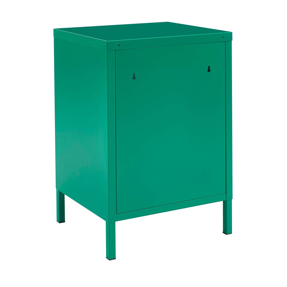 Table de chevet en acier emeraude / tcx 17-6030, PANTONE