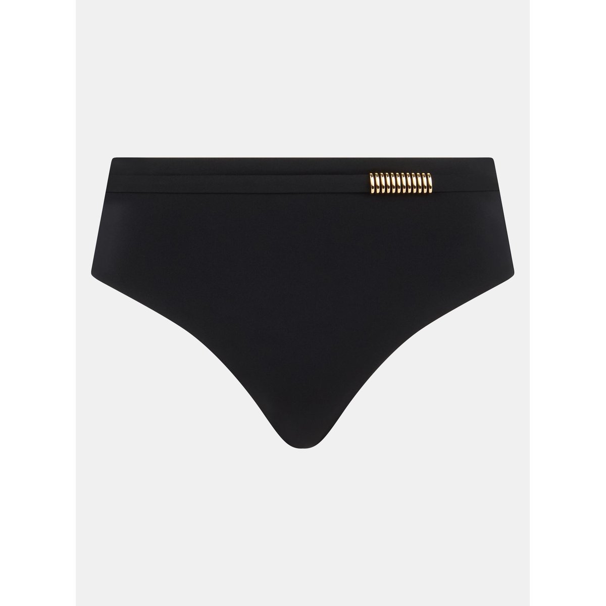 Bas de maillot de bain culotte taille haute ICON noir, CHANTELLE