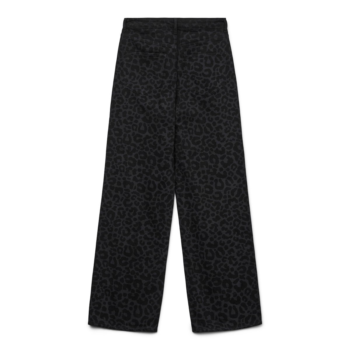 Jean À Coupe Large black denim, VERO MODA