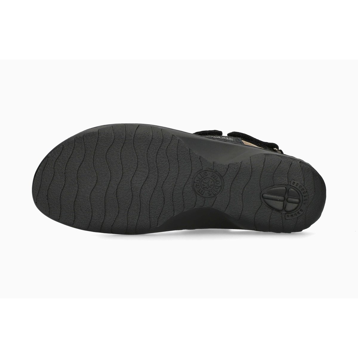 Sandales en cuir GETHA bleu navy 5146, MEPHISTO