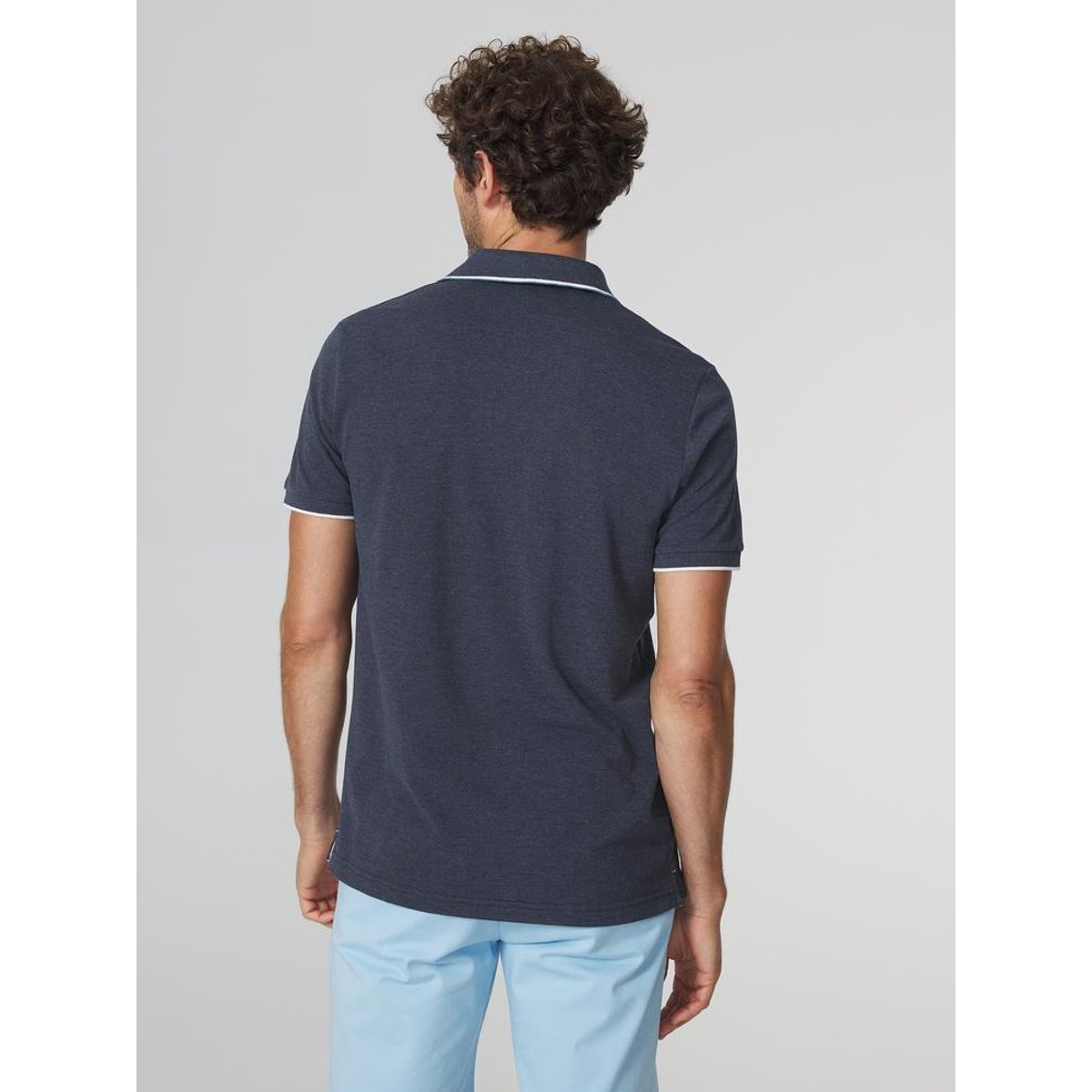 Polo manches courtes KAMALPOL navy, TBS