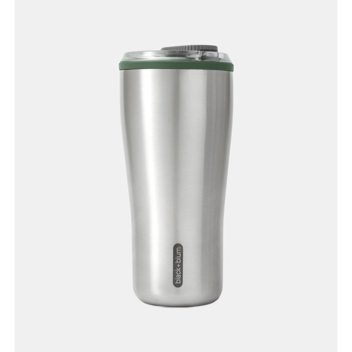 Mug de voyage tumbler gris et vert, BLACK + BLUM