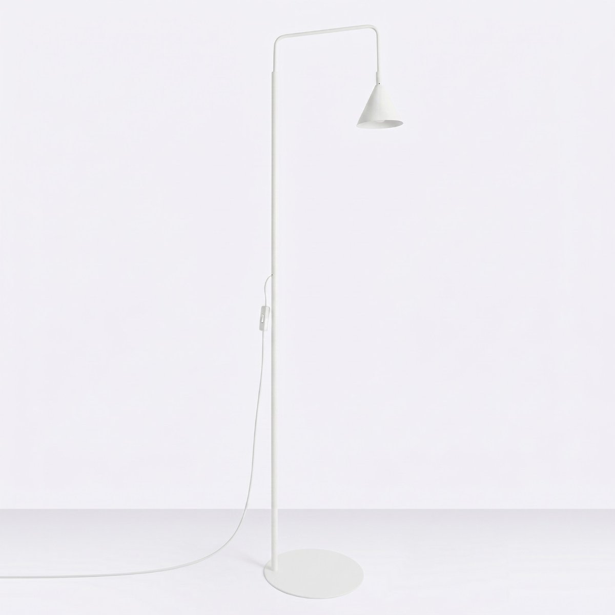 Lampadaire Blanc E14 1 NOX blanc, EDEN