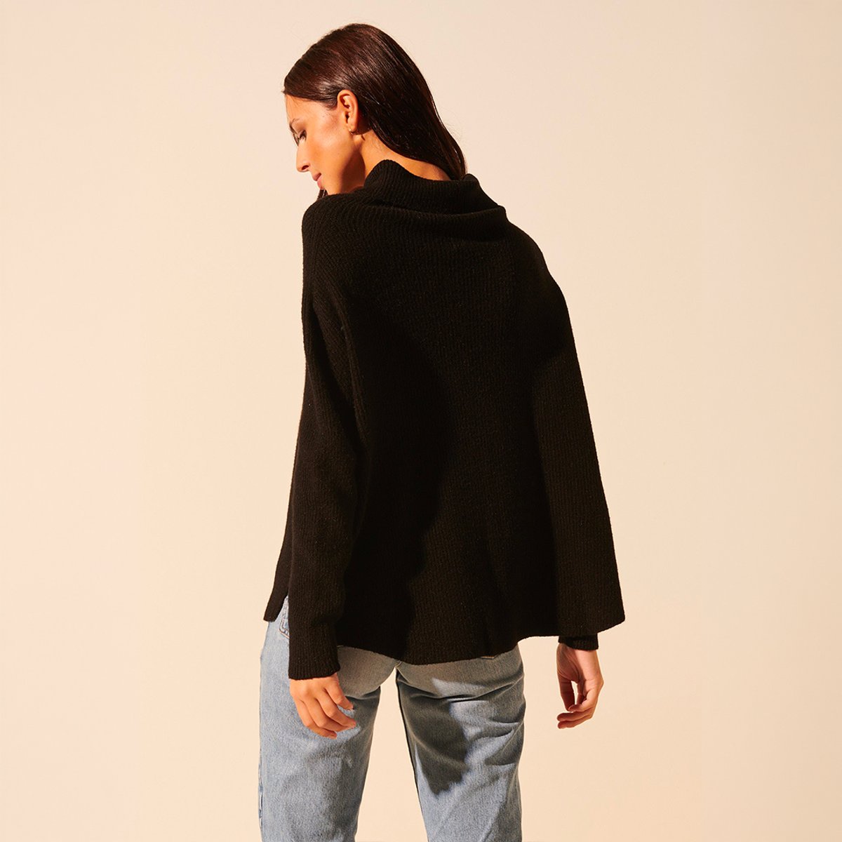 Pull maille ERIC noir, BENOA